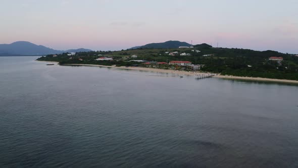 Top view of Ishigaki island