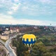 Hot Air Balloons Above Ancient Castle - VideoHive Item for Sale