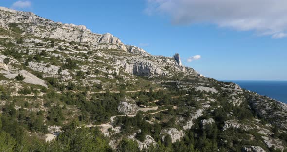 the Sugiton creek, Marseille, Provence, France