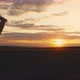 Female Jumping In Excitement. Sunset - VideoHive Item for Sale