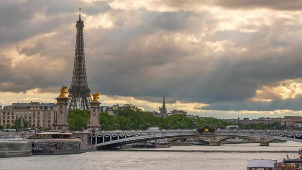 Heavy Clouds over Paris