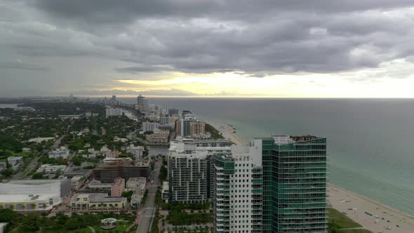 2020 Miami Beach Aerial Video Hotels On The Beach