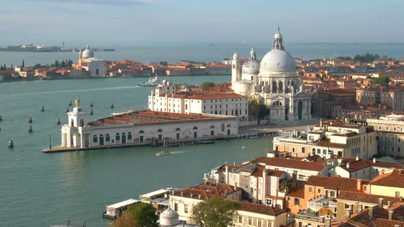 Venice Grand Canal Skyline in Italy