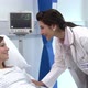 Female doctor checking on female patient - VideoHive Item for Sale
