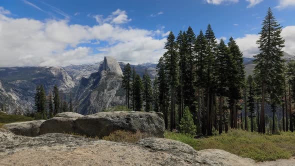 Glacier Point Yosemite Valley Time Lapse