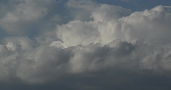 High Clouds On A Background Of Blue Sky Timelapse Weather In Ukraine  alt