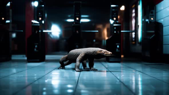 Comodo Dragon in Underground Metro Station