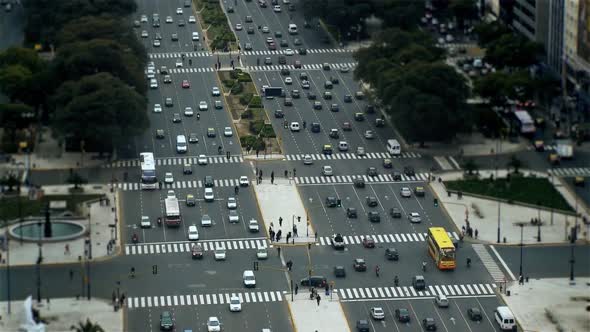 July 9 Avenue, The Widest Avenue in the World.