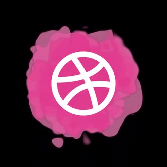 Dribbble Social Media Icon