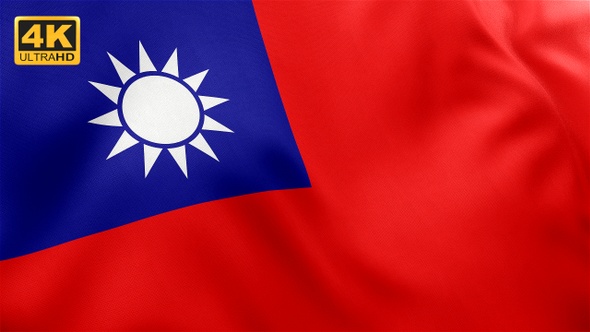 Taiwan Flag - 4K