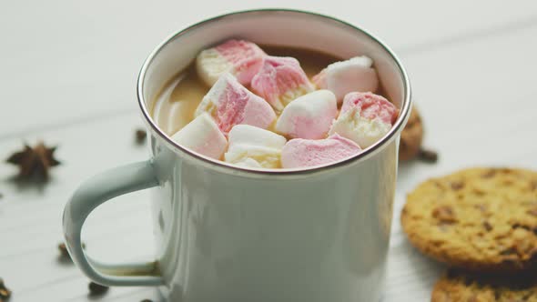 Cup of Cacao with Marshmallows