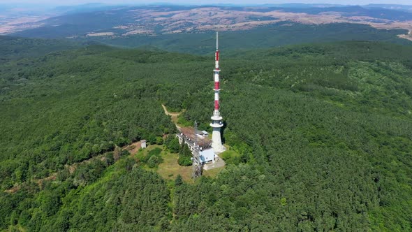 Aerial View of TV Tower alt
