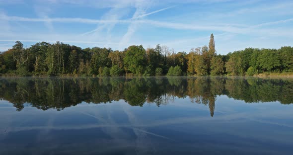 The pond Saint Peter, Forest of Compiegne, Picardy, France