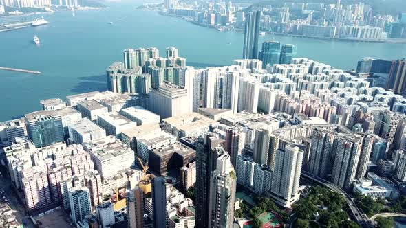 Hong Kong urban city