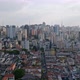 Drone Image, Going Backwards, Flies High Over A Neighborhood In Sao Paulo, Brazil - VideoHive Item for Sale