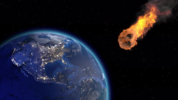 Asteroid Impact on Earth