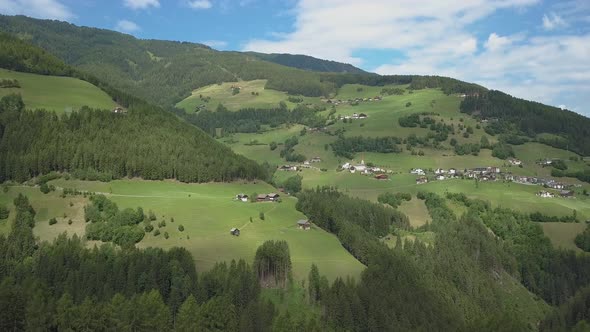 Alpine Village on the Mountainside