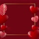 Love Theme Floating Hearts With Frame - VideoHive Item for Sale