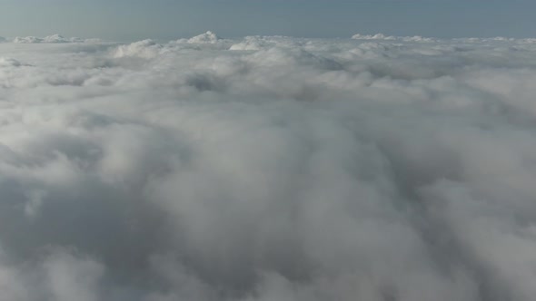 Flight Over the Clouds