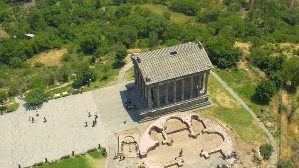 Pagan Temple of Garni, Greco-Roman colonnaded building in Armenia and the former Soviet Union