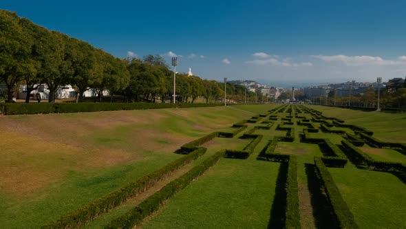 Parque Eduardo VII, Lisbon, Portugal