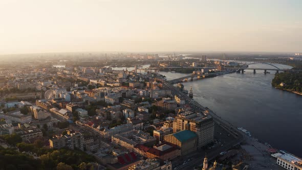 Aerial View of the Kyiv View