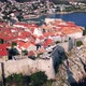Aerial View of the roofs at sunset in Old Town of Dubrovnik, Croatia - VideoHive Item for Sale