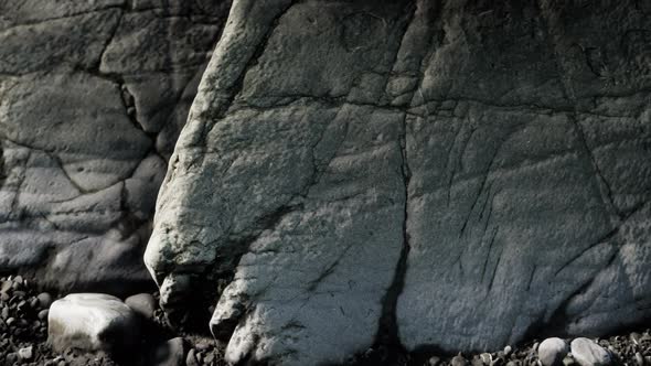 Close Up of Rocky Stones Formation