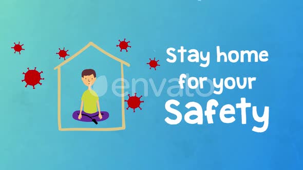 Coronavirus Scenes And Icons | Motion Graphics alt