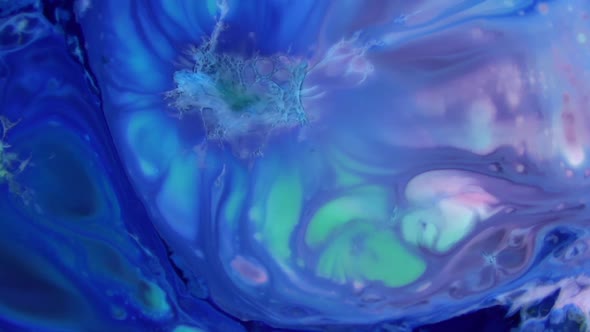 Color Explosion Abstract Art Painting  alt