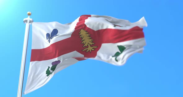 Montreal Flag, Canada