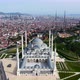 Aerial Drone View of Istanbul Camlica Mosque and Bosphorus - VideoHive Item for Sale