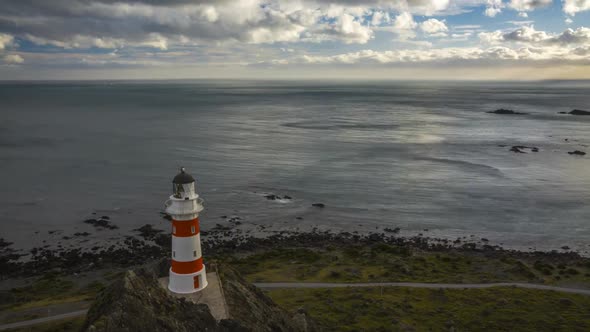 New Zealand lighthouse timelapse
