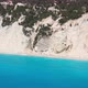 Panagia beach. Aerial Nature Greek Landscape with Turquoise Sea - VideoHive Item for Sale