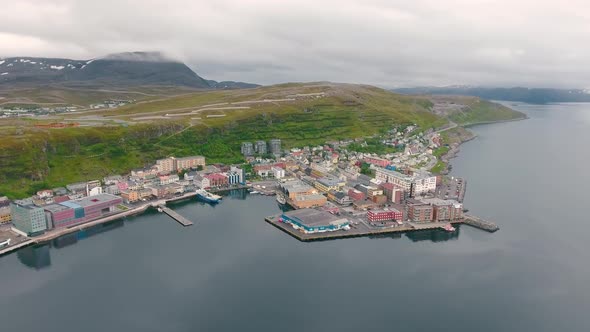 Hammerfest City Finnmark Norway