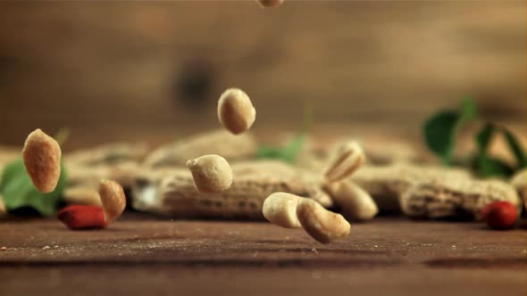 Peanuts Fall on the Table