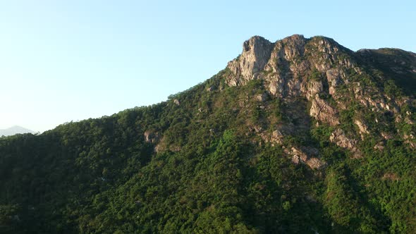 Lion rock mountain 