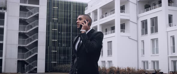 Black Business Man in a suit