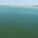 Aerial view of lake and sailing boats, 4k drone. - VideoHive Item for Sale