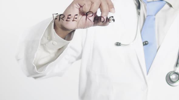 Asian Doctor Writes Free Radicals