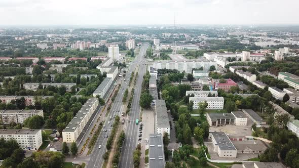 Moscow Avenue In The City Of Vitebsk 20