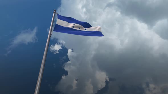 Honduras Flag Waving 2K