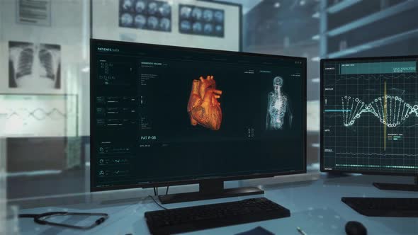 Heart Organ Cardiac Ischemia Illness Examination By Medical Analysis Program