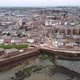 Drone View of Arbroath Quay at Low Tide - VideoHive Item for Sale