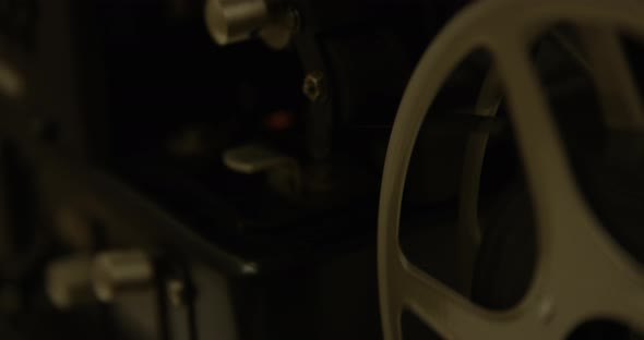 Running old movie projector