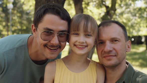 Beautiful LGBTQ Family Portrait