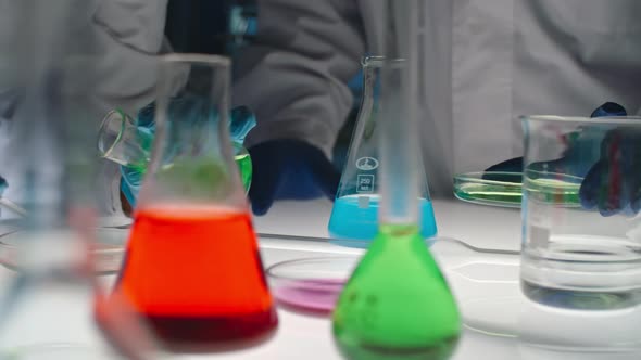 Working in Laboratory alt