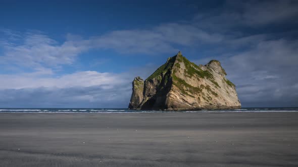 Beautiful beach in New Zealand