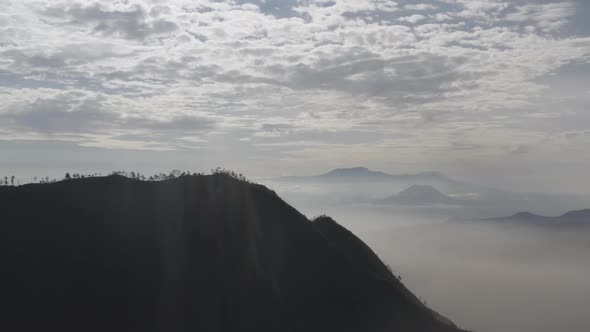 Foggy Morning in the Mountains