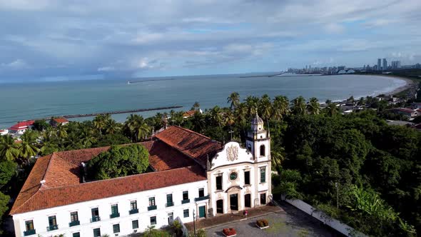 Brazil Northeast. Historic centre of downtown Recife, Pernambuco, Brazil.